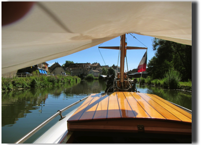 Einfahrt nach Port au Saone Einfahrt nach Port au Saone