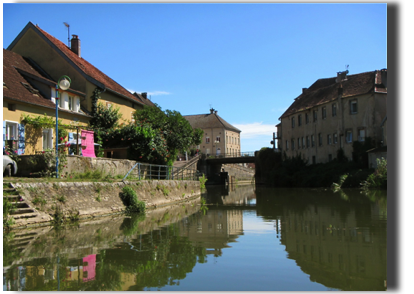 Einfahrt nach Port au Saone Einfahrt nach Port au Saone